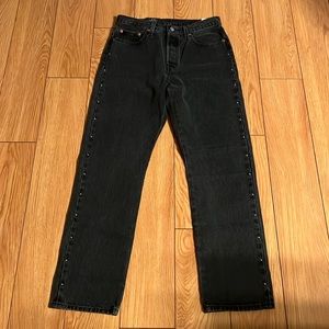 NWT Levi’s 501 Rock Studded Denim